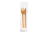 ideal für hygienisches Besteck: einzeln verpackt oder als Set mit Serviette
