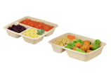 Menüschale aus Bagasse