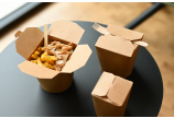 Asia-Box braun