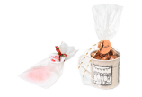 Geschenk- & Produktanhänger mit Verschluss-Kordel
