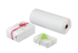 Geschenkpapier Rolle, weiß