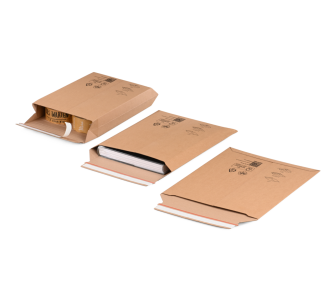 E-Commerce-Versandtasche Wellpappe höhenvariabel