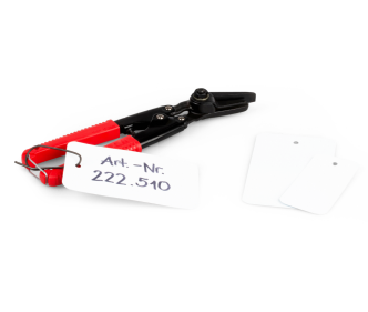 Anhänge-Etikett aus Metall