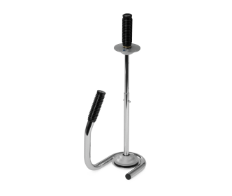 Handabroller für Stretchfolie, chrome