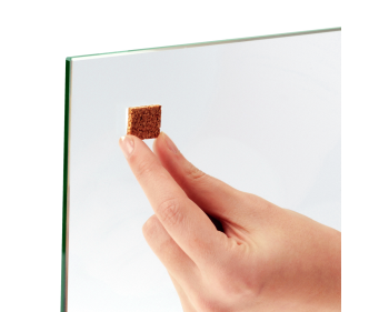 Korkstapelscheiben mit Haftschaum MECAPOINT®