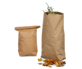 Abfallsack aus Papier
