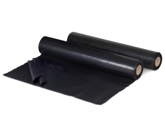 Flachfolie schwarz aus LDPE RECYCLING