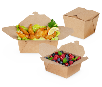 Mitnahmebox eckig braun 