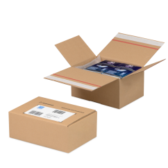 Versandkarton COMFORT-BOX RETURN PLUS wiederverschließbar