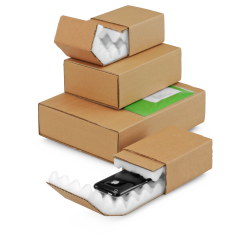 Noppenschaumverpackung SOFT-PAC braun