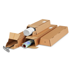 Trapez-Verpackung MECAPOST® PLUS mit Haftklebeverschluss