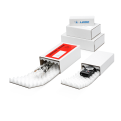 Noppenschaumverpackung SOFT-PAC weiß