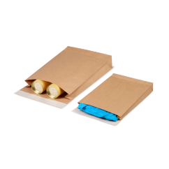 Papier-Versandtasche mit Blockboden