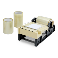 Abroller für Etikettenschutzfolie