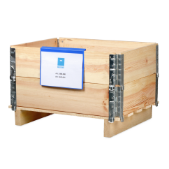 Kennzeichnungstaschen für Aufsatzrahmen / Behälter