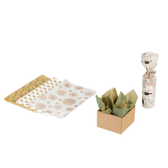 Geschenk- & Flaschenwickelpapier gemustert
