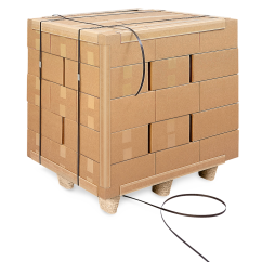 Kantenschutzwinkel aus Vollpappe selbstklebend