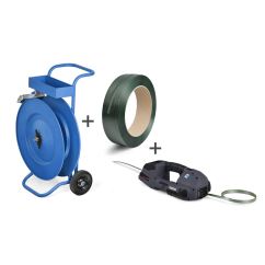 Umreifungsset PET-Band + BXT 4-16 + Abroller