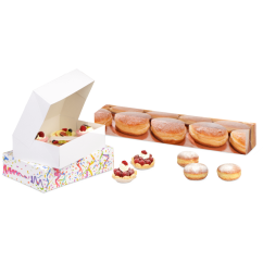 Krapfenbox / Berlinerkarton