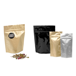 Spezial-Schutzbeutel aus hochwertiger, mehrlagiger Sperrschichtfolie. Beutel schützt Ihr Produkt zuverlässig und erhält seine Frische sowie sein Aroma.