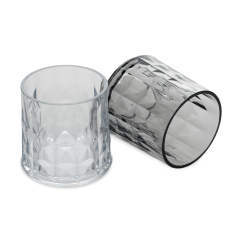 Tumbler Tritan Glas TRIVEO, bruchsicher mit Eichstrich
