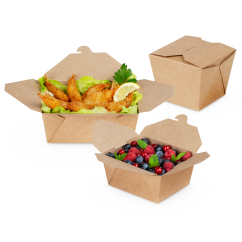 Mitnahmebox eckig braun 