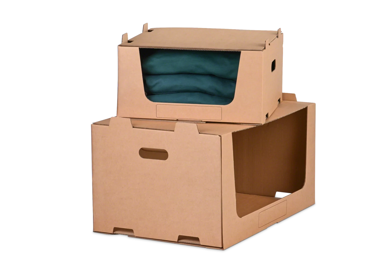 Lagerkarton / Transportkarton mit Entnahmeöffnung