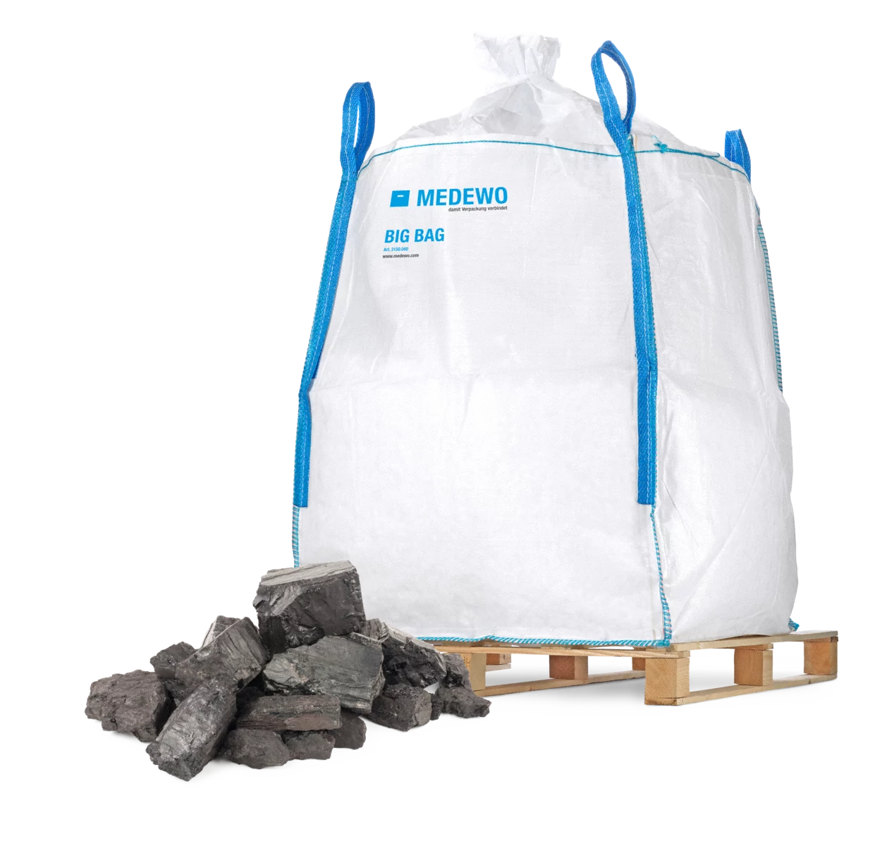 BIG BAG mit Schürze, Tragkraft 1.000 kg