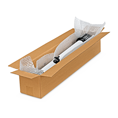 Lange, flache & quadratische Kartons