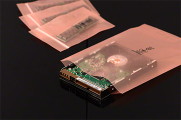 Elektronik in ESD-Beutel