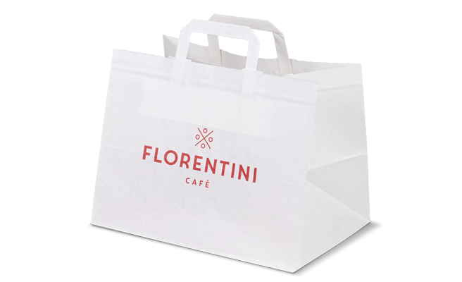 bedruckte Papiertragetaschen von Florentini