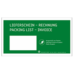 Lieferscheintaschen