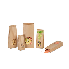 Papiertüten mit Sichtfenster